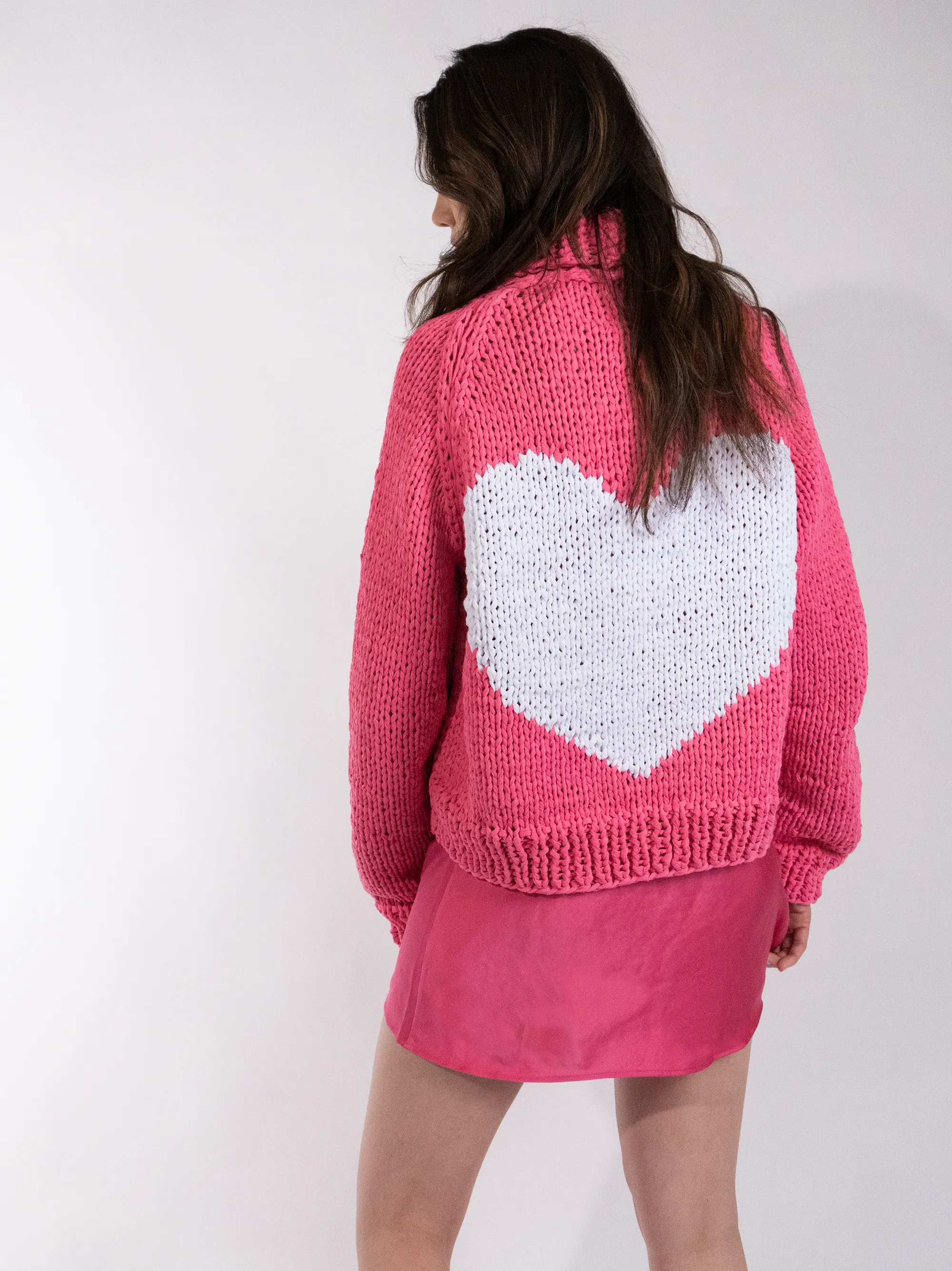 Jersey Classic Heart Cardi