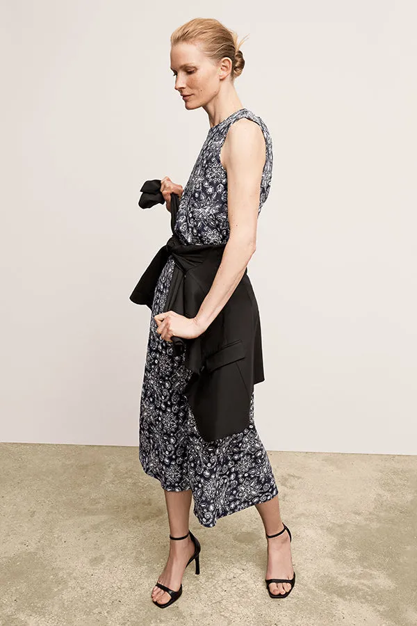 Katrina Top - Eco Sateen :: Kerala Print