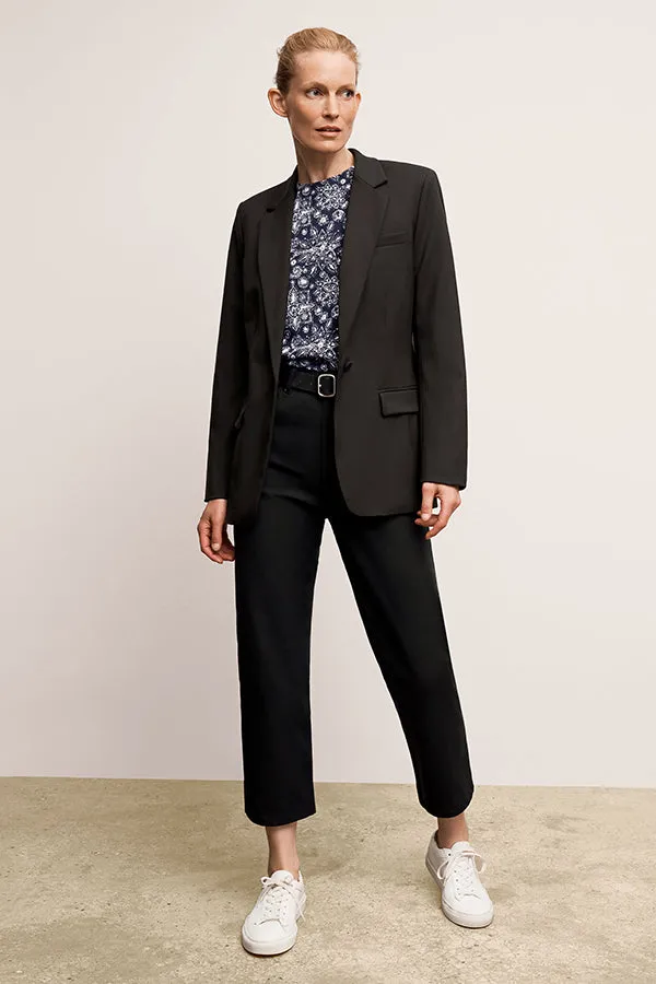 Katrina Top - Eco Sateen :: Kerala Print