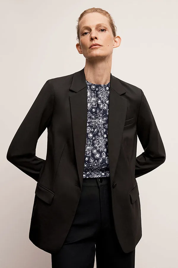 Katrina Top - Eco Sateen :: Kerala Print