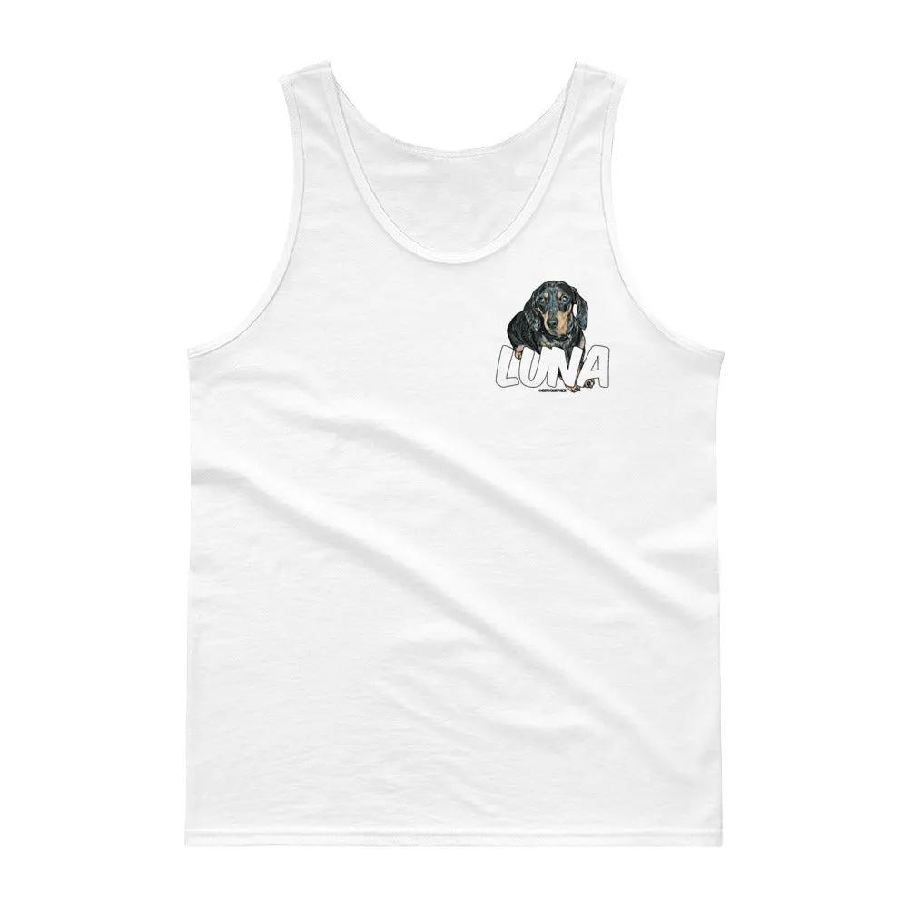 Luna the Dachshund Tank top