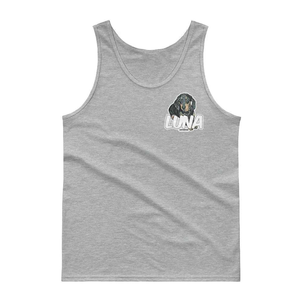 Luna the Dachshund Tank top