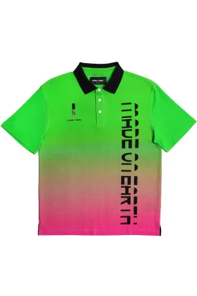 Made On Earth Polo Green and Purple