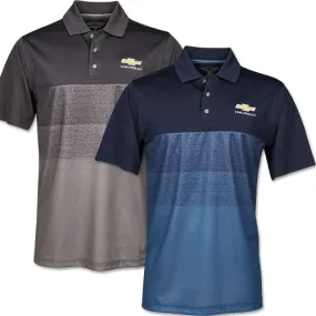 Men's Chevrolet Gold Bowtie Gradient Polo
