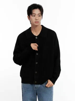Men's Classic Knit Cardigan IN411