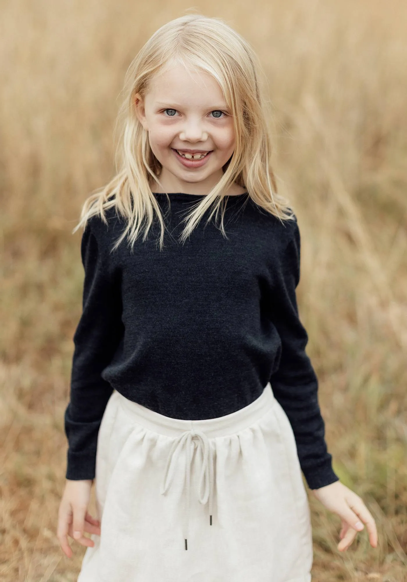 Mini Merino Knit Crew
