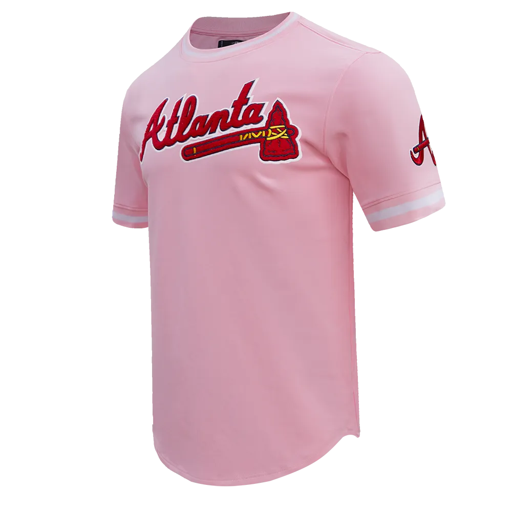 MLB ATLANTA BRAVES CLASSIC CHENILLE MEN'S TOP (PINK)