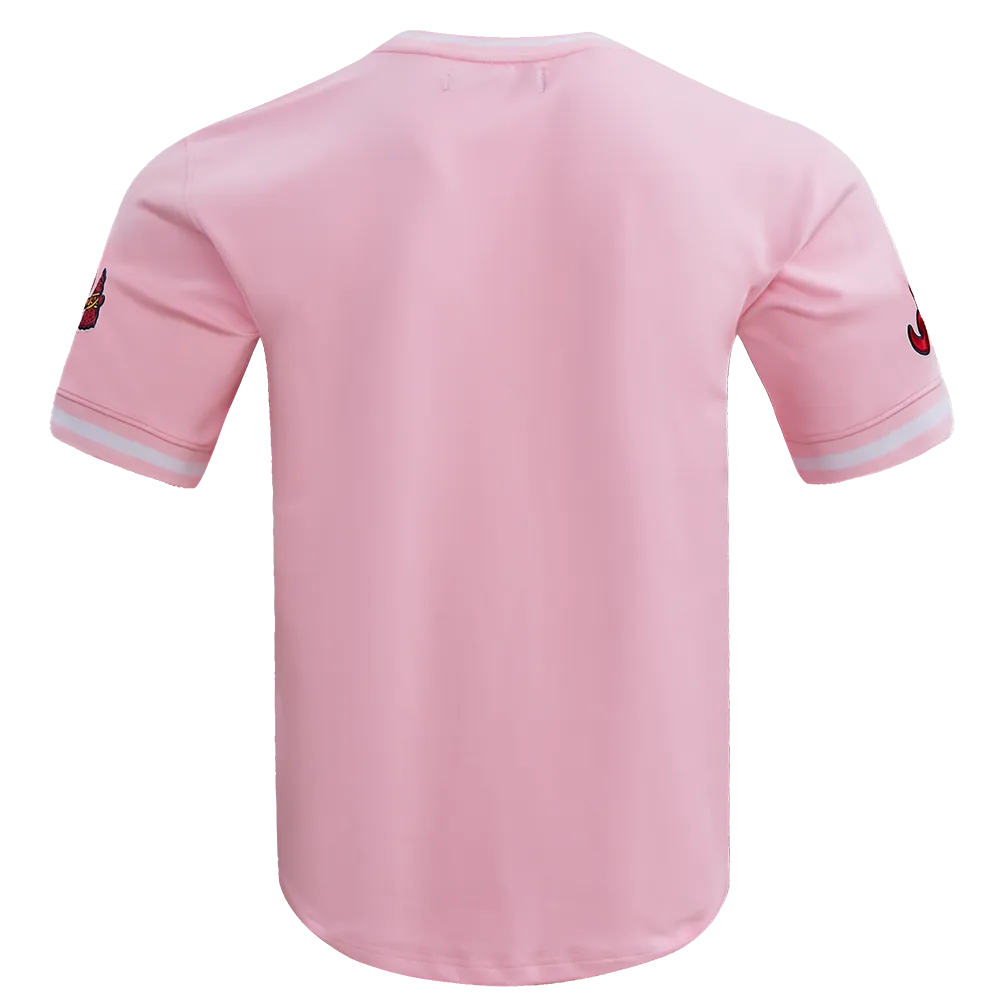 MLB ATLANTA BRAVES CLASSIC CHENILLE MEN'S TOP (PINK)