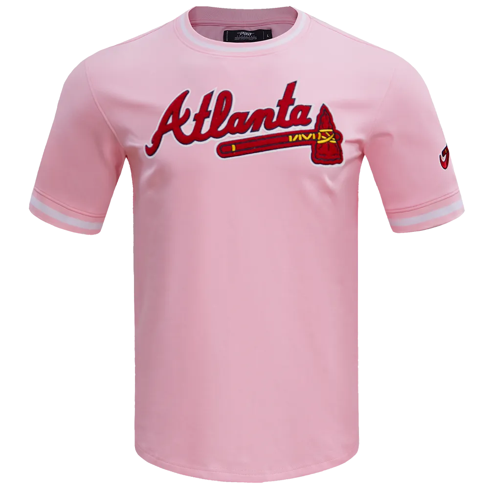 MLB ATLANTA BRAVES CLASSIC CHENILLE MEN'S TOP (PINK)