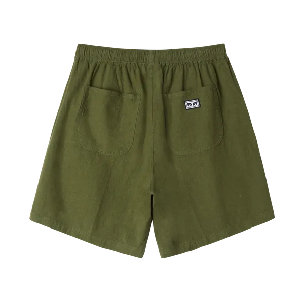 Obey Easy Linen Short - Recon Army