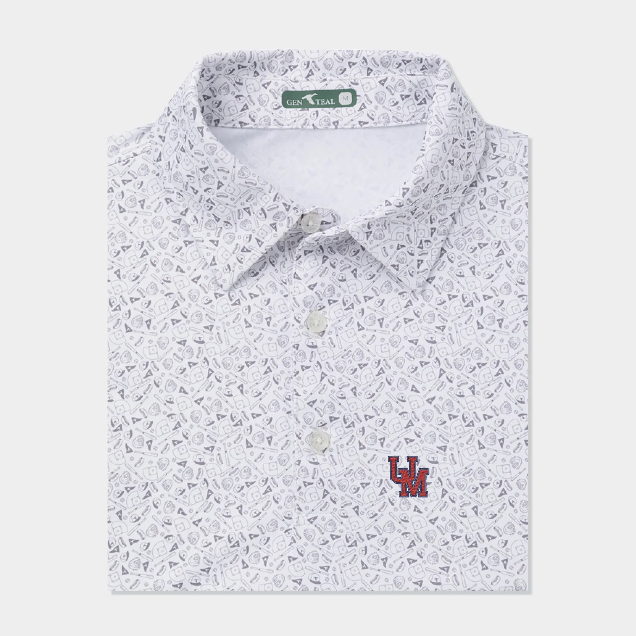 Ole Miss Sunday Ballpark brrrº Performance Polo