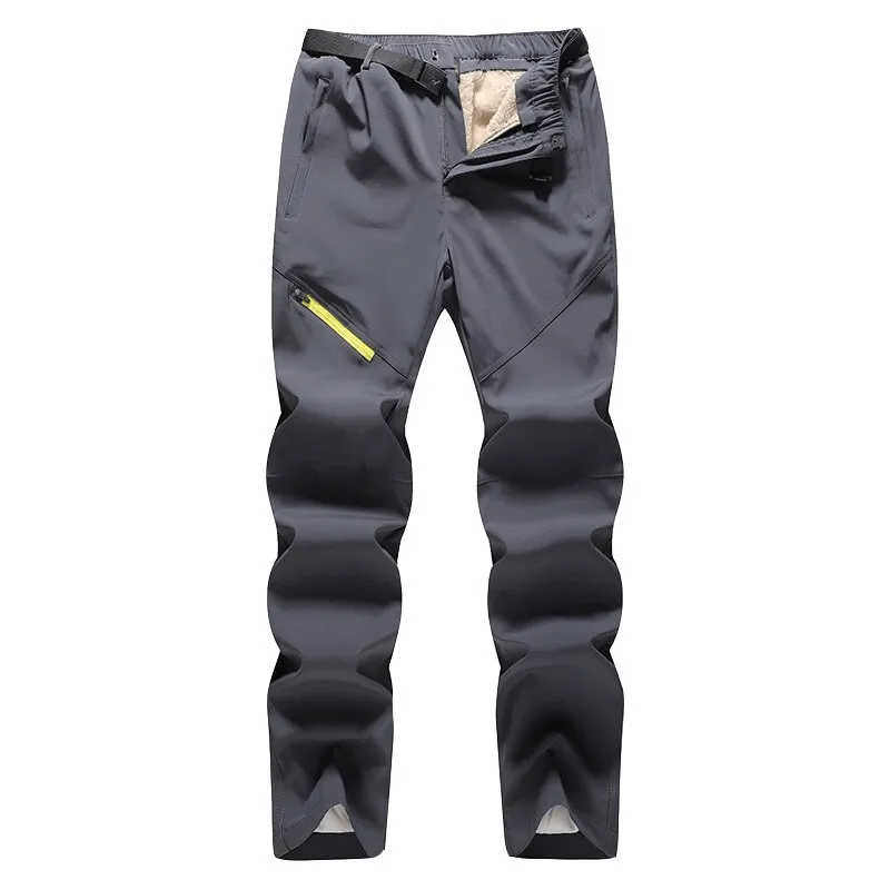Outdoor Windproof Ski Pants for Men with Removable Liner - SF0735