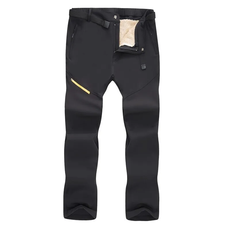 Outdoor Windproof Ski Pants for Men with Removable Liner - SF0735