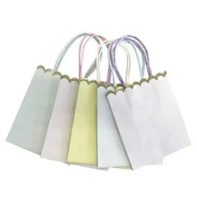 Pastel Party Bags With Metallic Trim