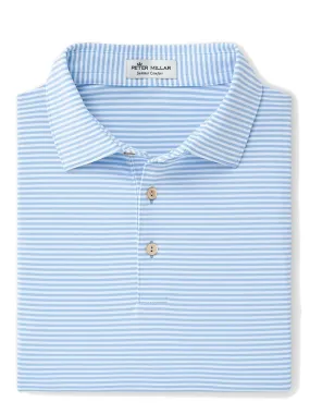 Peter Millar Hales Performance Jersey Polo in Cottage Blue