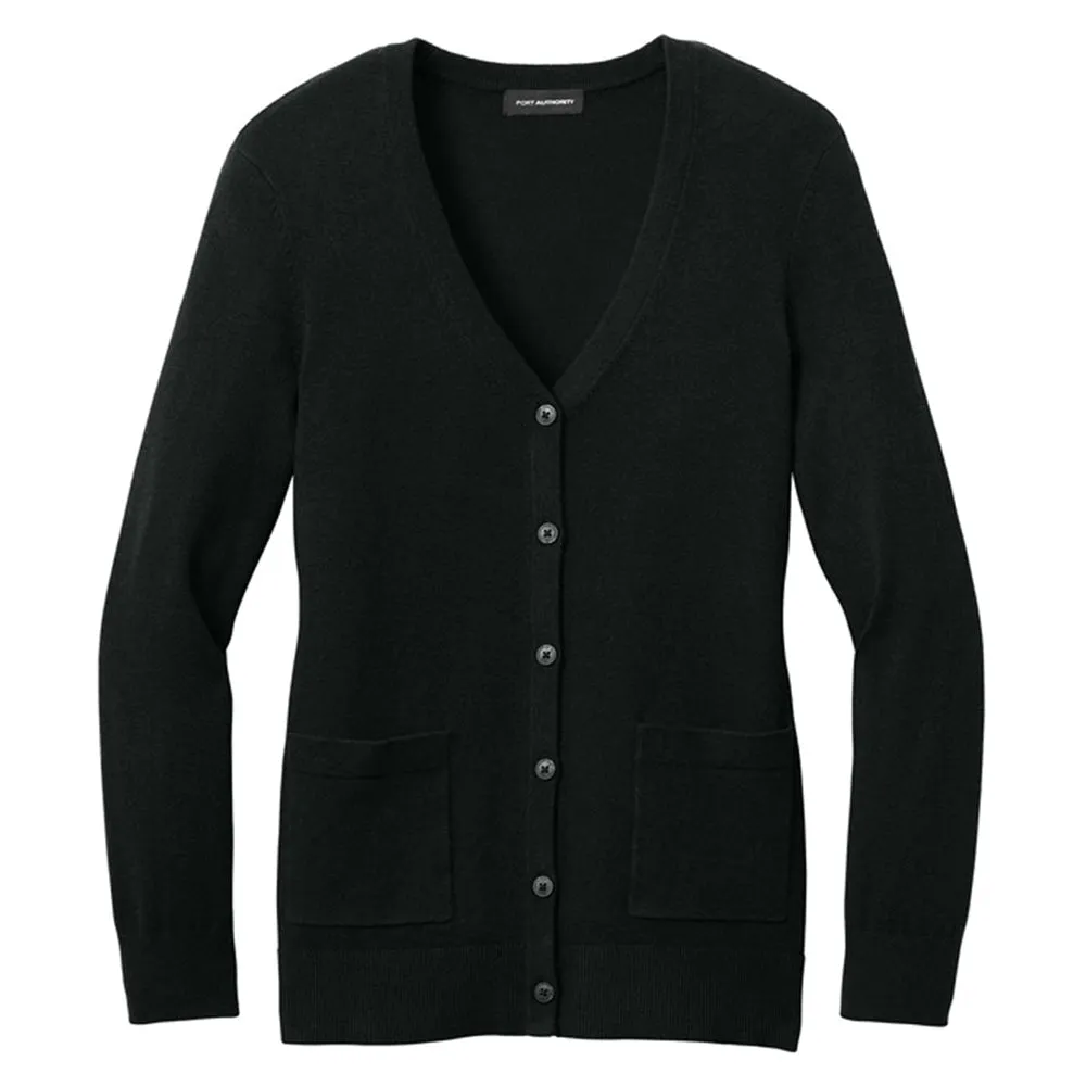 Port Authority Women's Easy Care Button-Up Cardigan Sweater