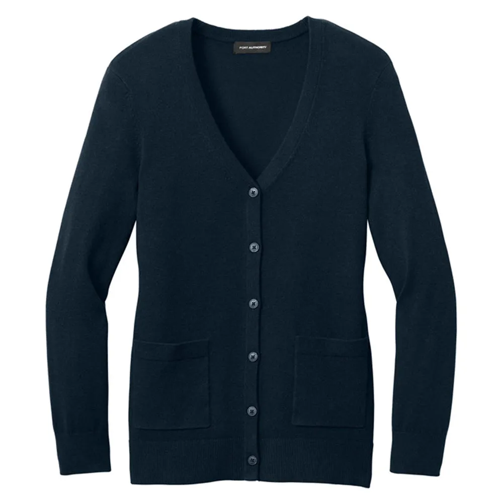 Port Authority Women's Easy Care Button-Up Cardigan Sweater
