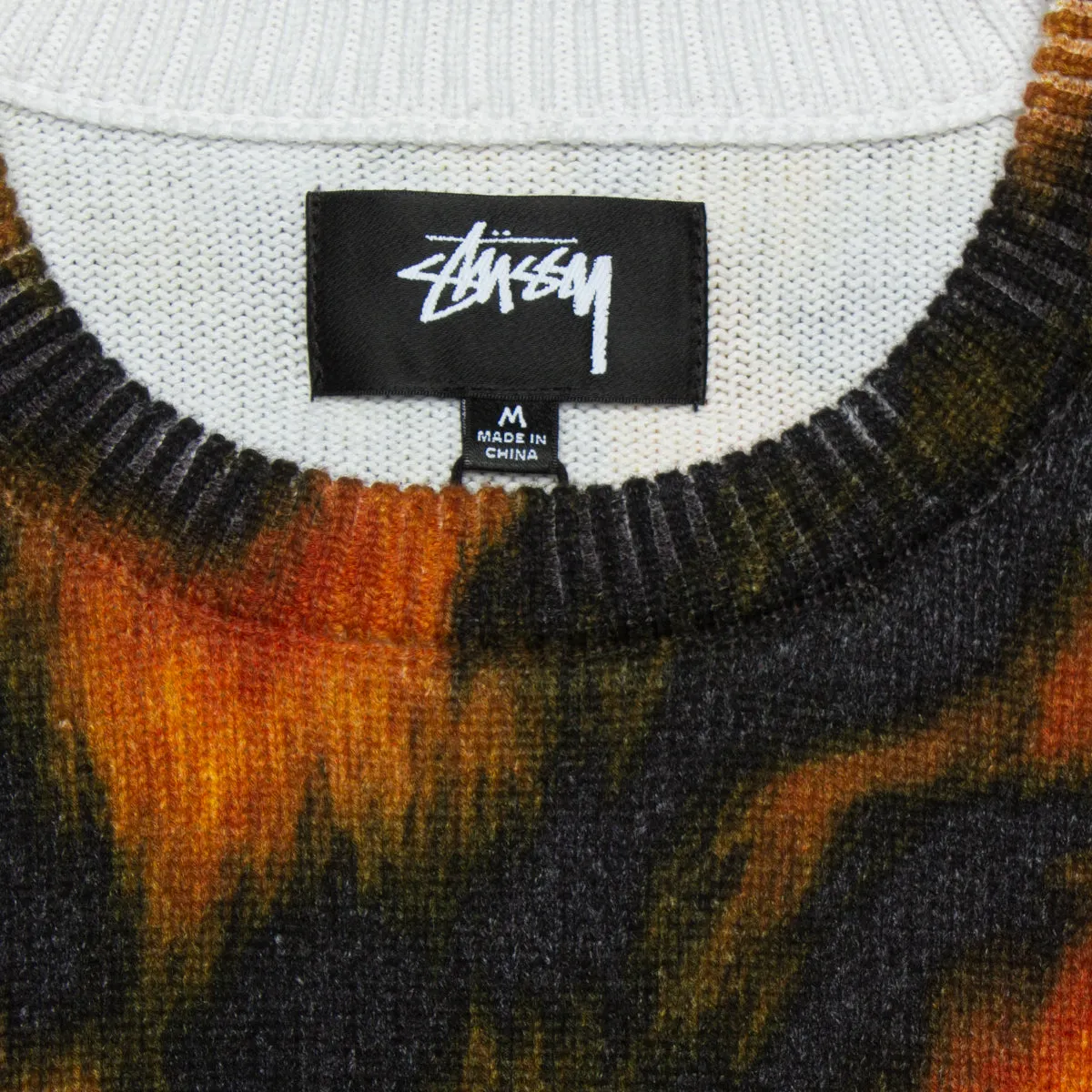 Printed Fur Sweater