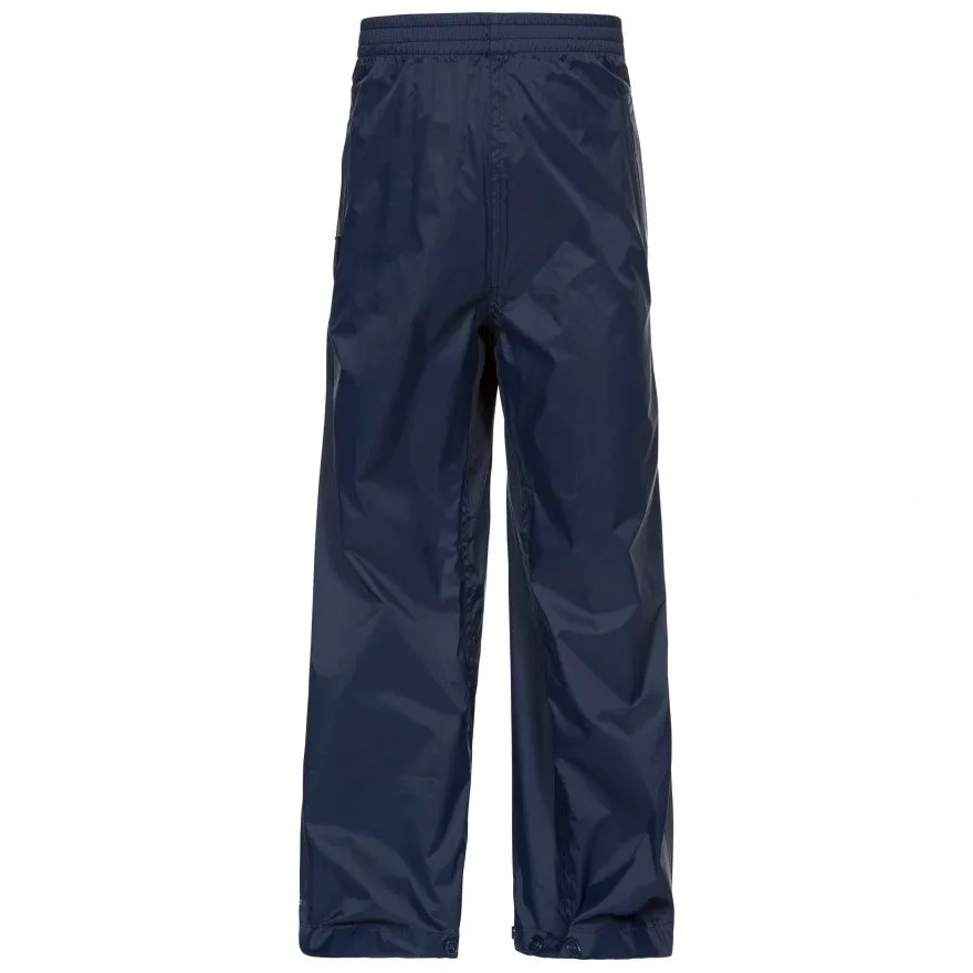 Qikpac Kids Packaway Waterproof Trousers - Navy