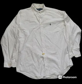 Ralph lauren men shirt white in colour