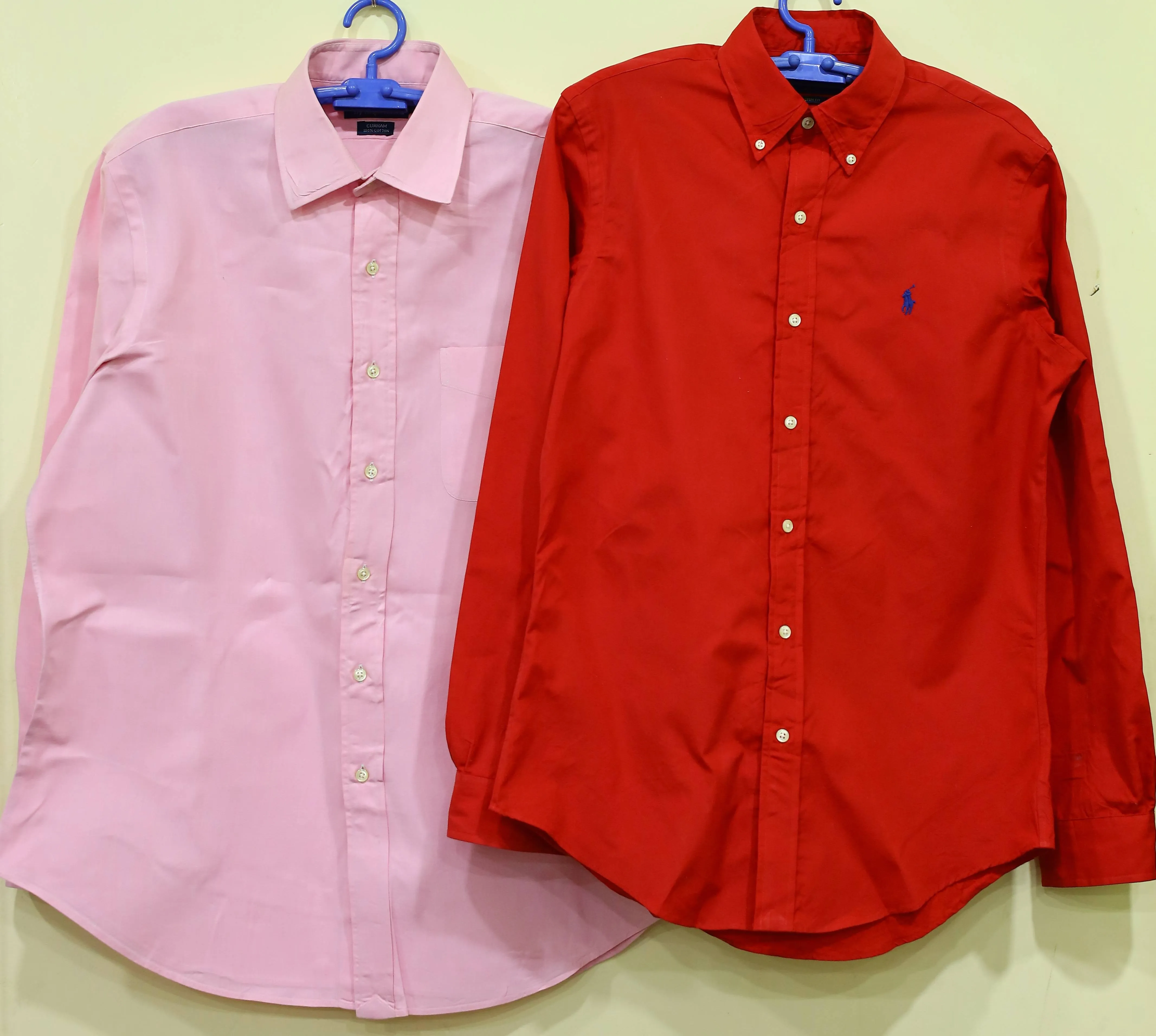 Ralph Lauren Polo Men Shirts solid colour - 166 pieces