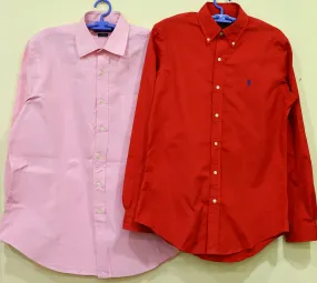 Ralph Lauren Polo Men Shirts solid colour - 166 pieces