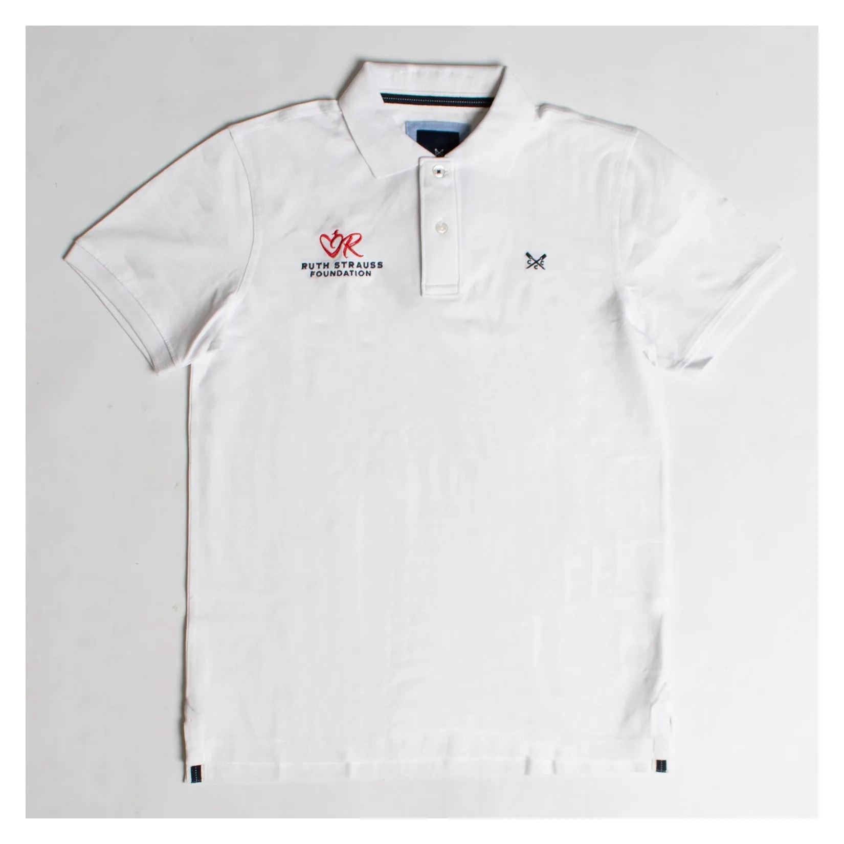 RSF Crew Clothing Polo Shirt White