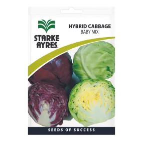 Seeds - Hybrid Cabbage Baby Mix