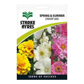 Seeds - Spring & Summer Garden Flower Mix - Dwarf