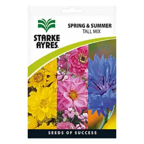 Seeds - Spring & Summer Garden Flower Mix - Tall
