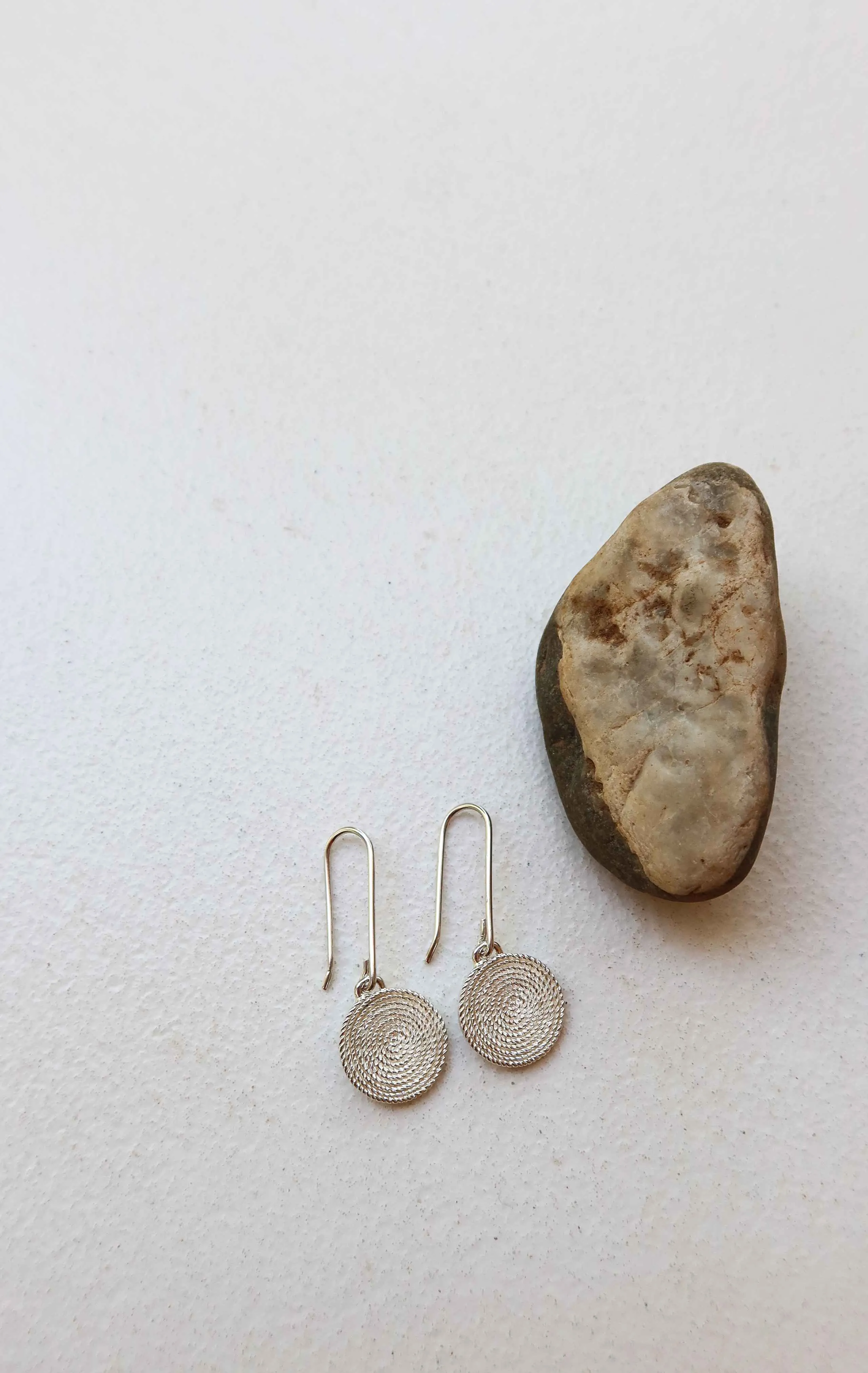 SPIRAL EARRINGS - SILVER