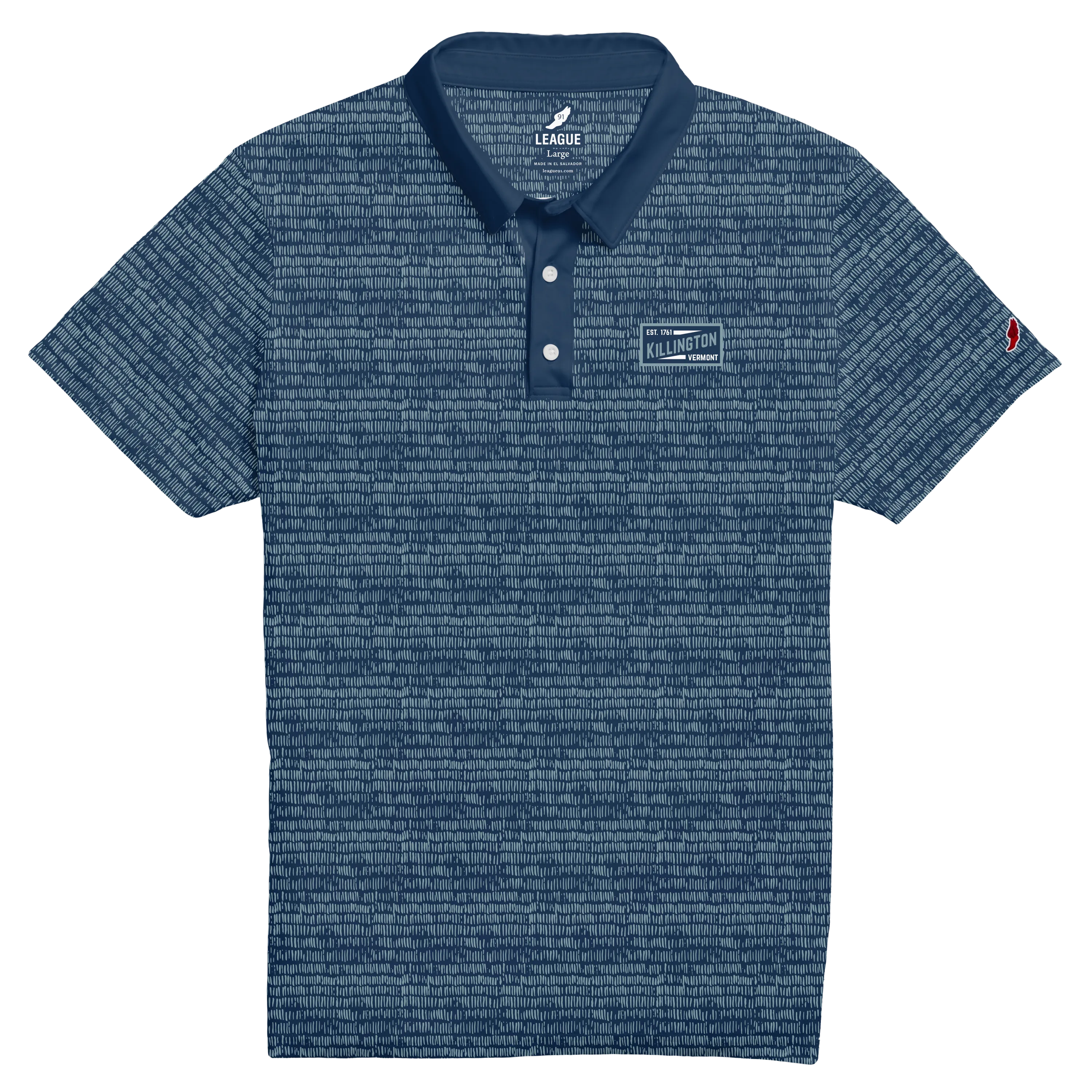 SUB135 Saturdays Contrast Placket Polo