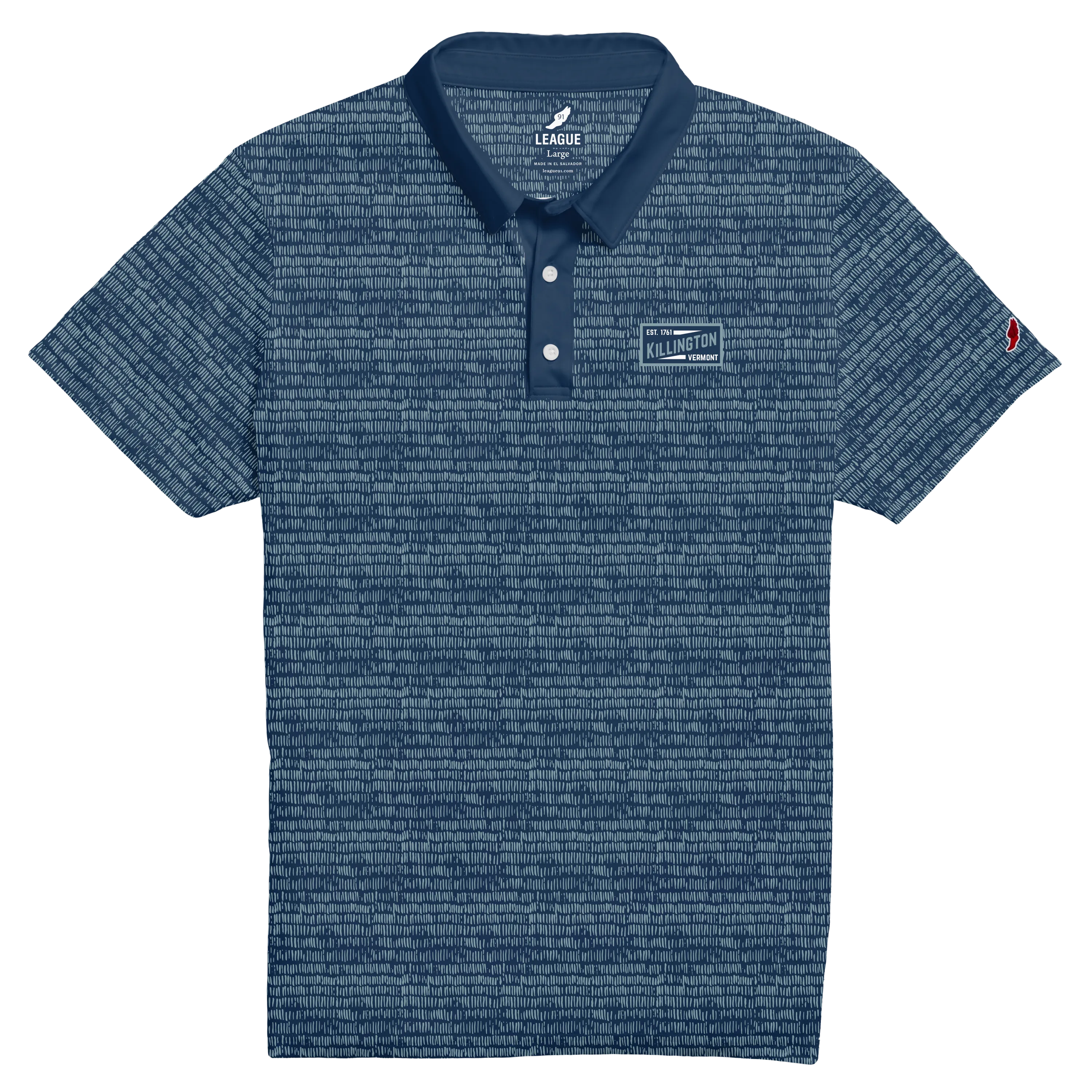 SUB135 Saturdays Contrast Placket Polo