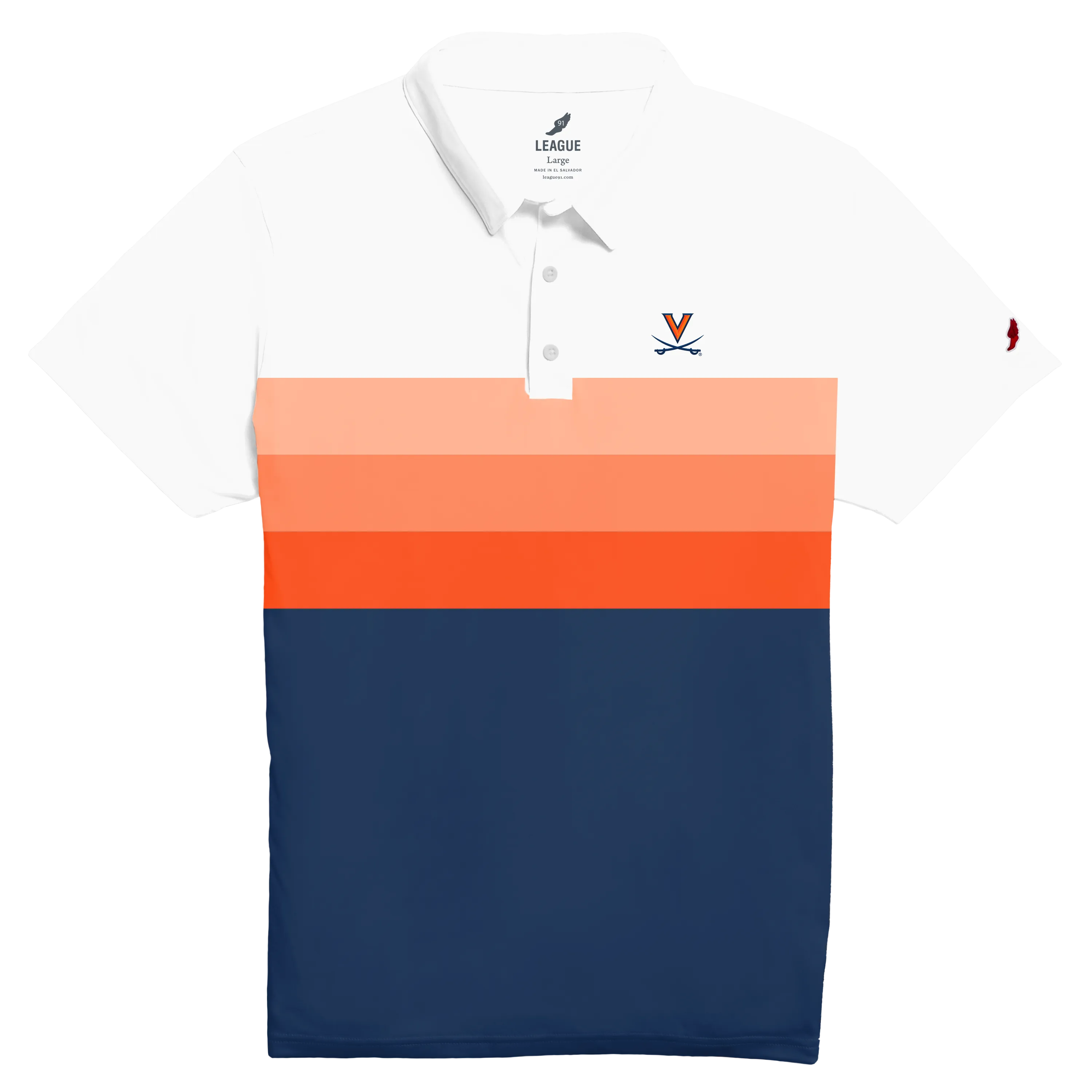 SUB135 Saturdays Contrast Placket Polo