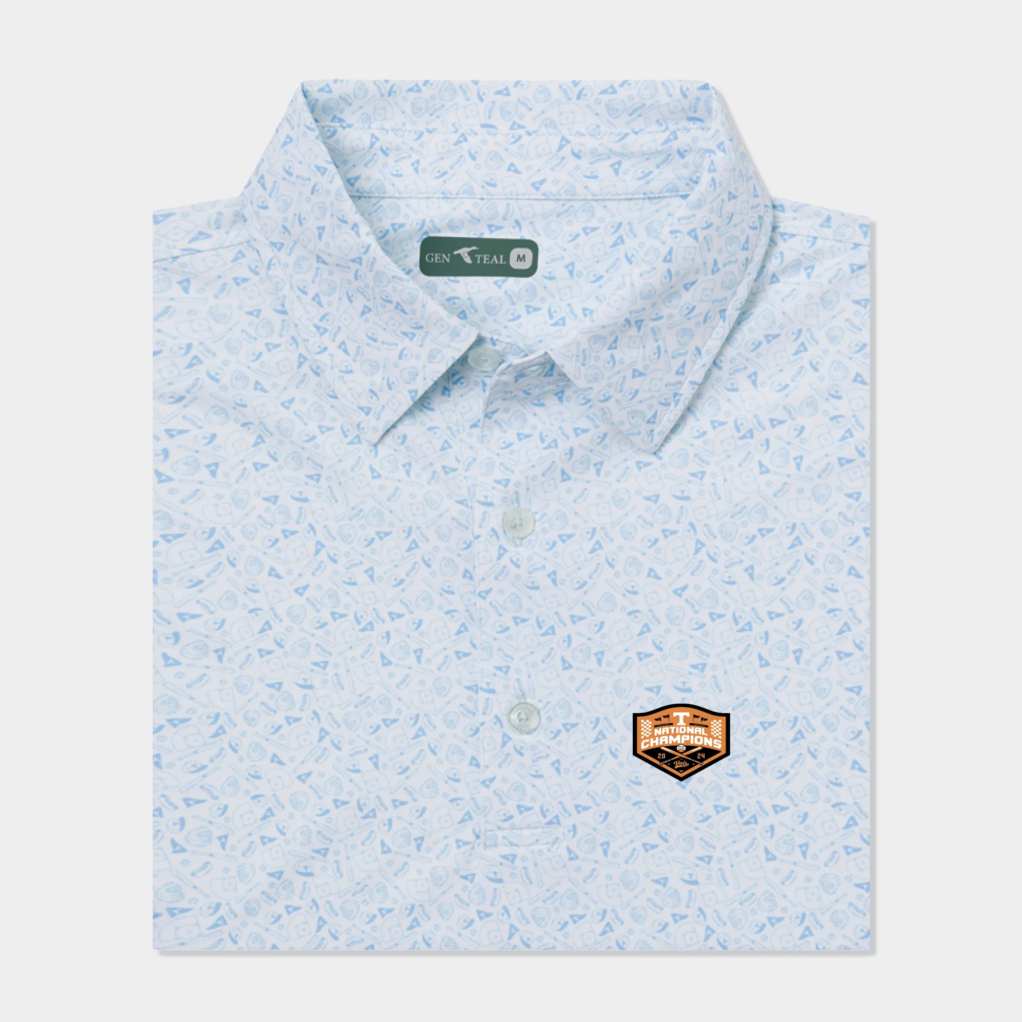 Tennessee National Championship Ballpark brrrº Performance Polo