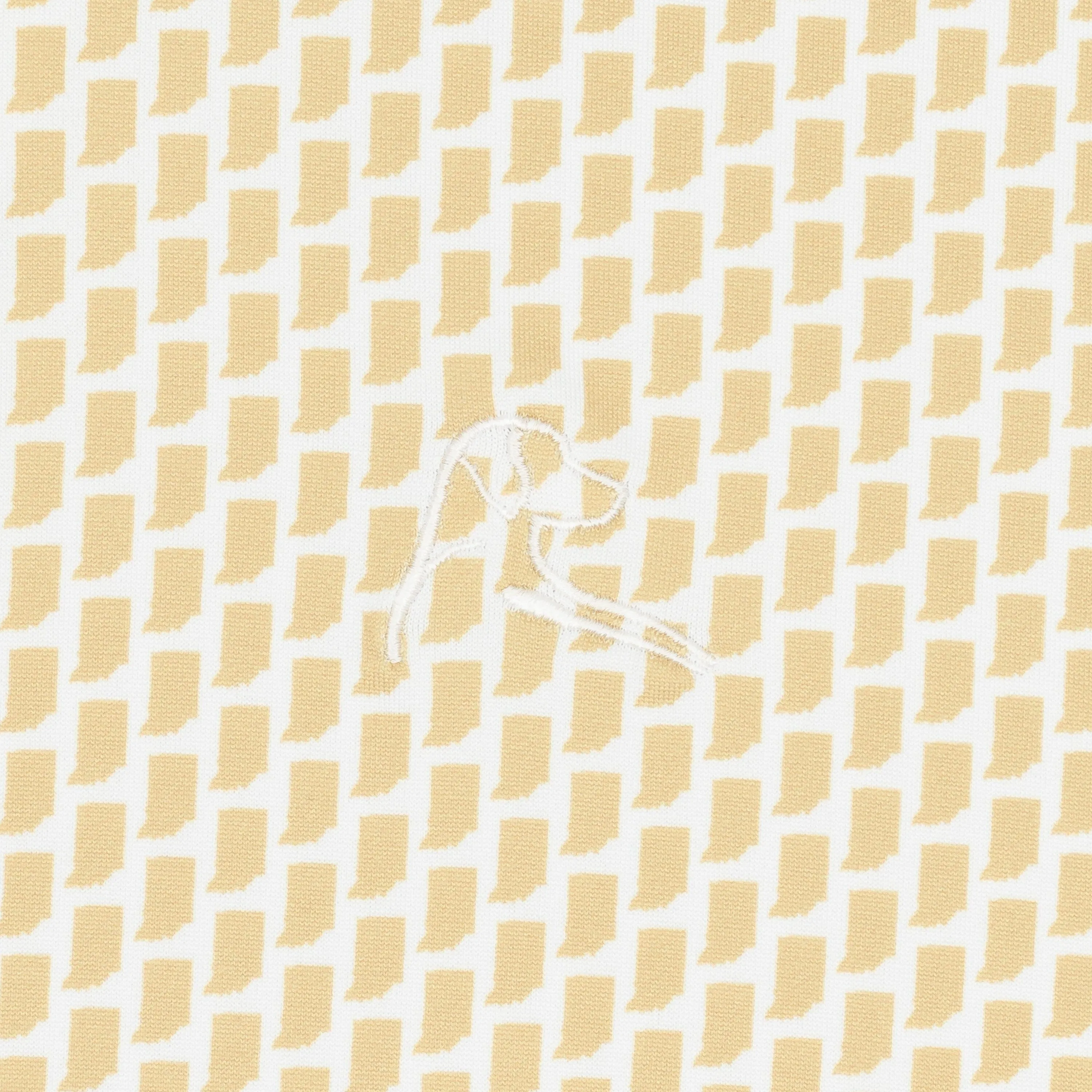 The IND | Performance Polo | The IND - Old Gold/White