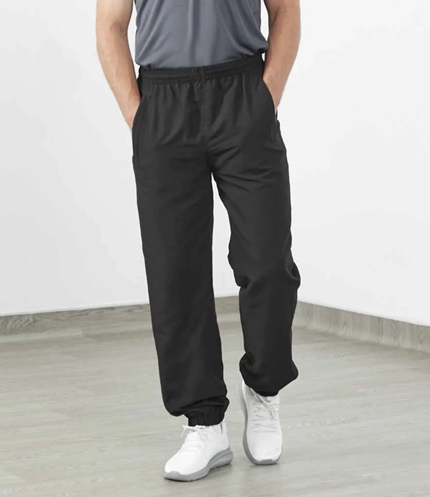 Tombo Cuffed Track Pants | Black