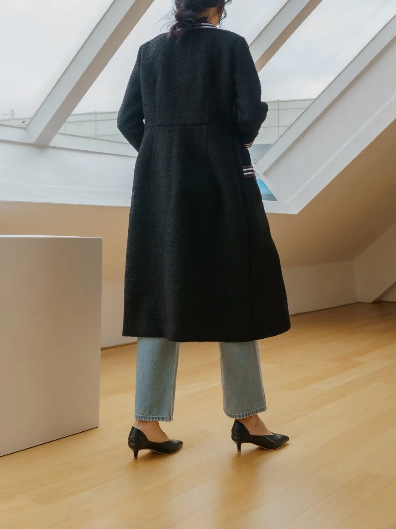 TWEED SAILOR DRESS