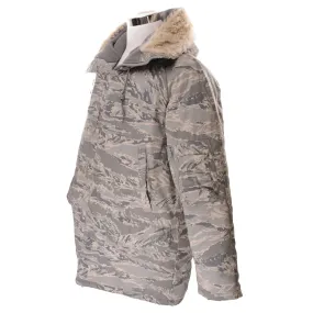 VINTAGE USAF PARKA AIRCREW DIGITAL CAMO JACKET TYPE N-3B N3B 2000S LARGE REG