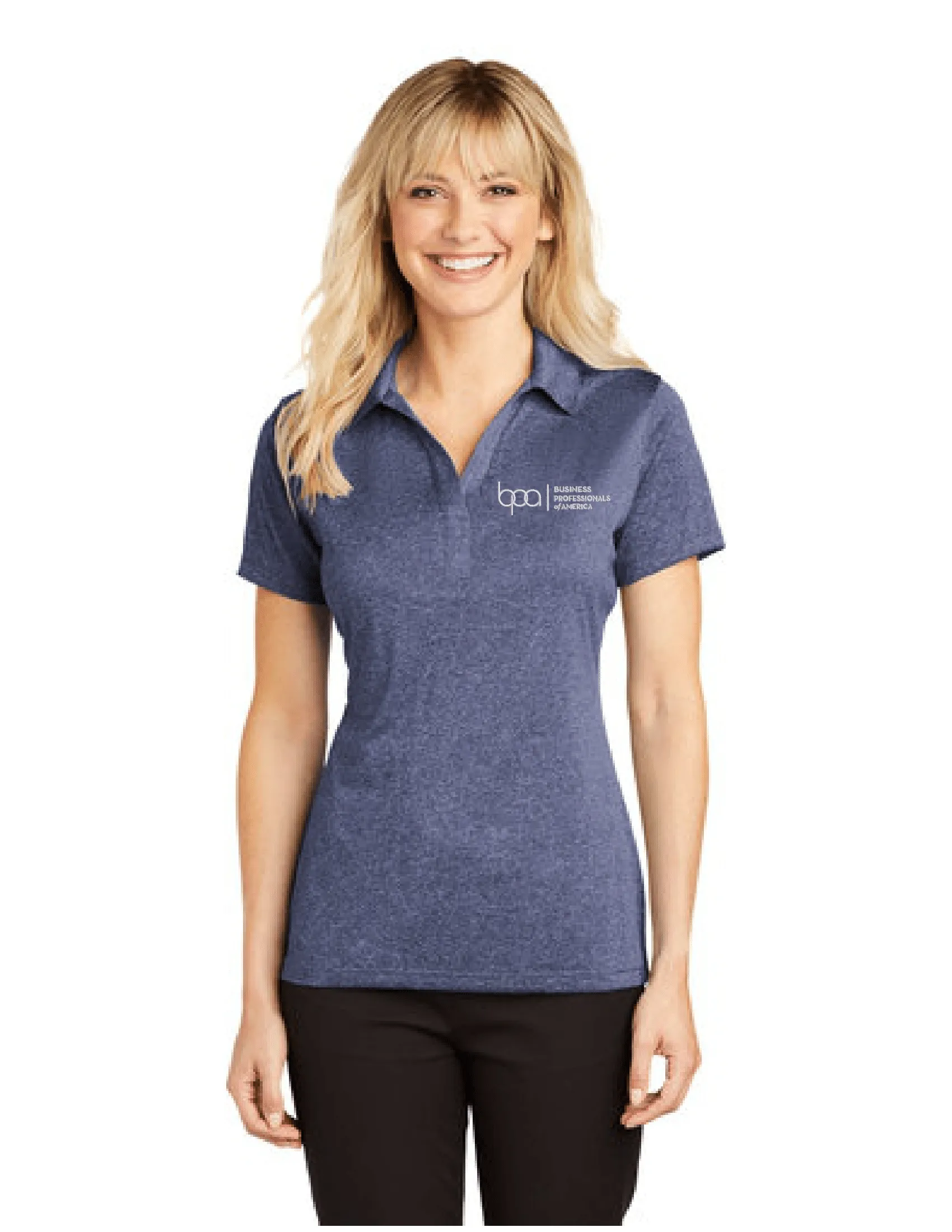 Women's Heather Contender Polo