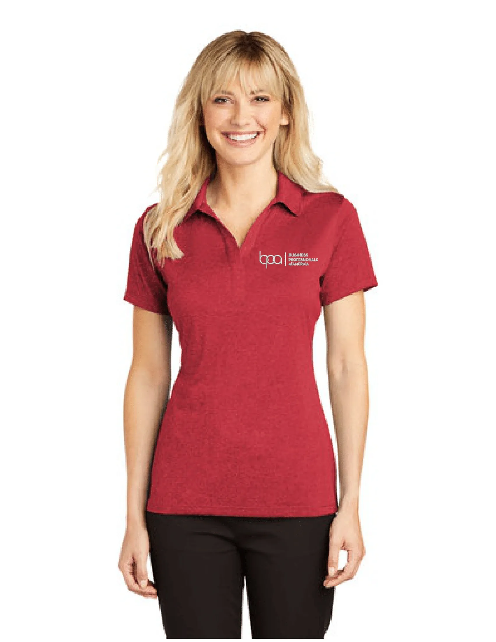 Women's Heather Contender Polo