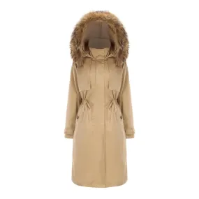 Women's Mystic Ulti 3 Goose Down Jacket with Genuine Racoon Fur Trim